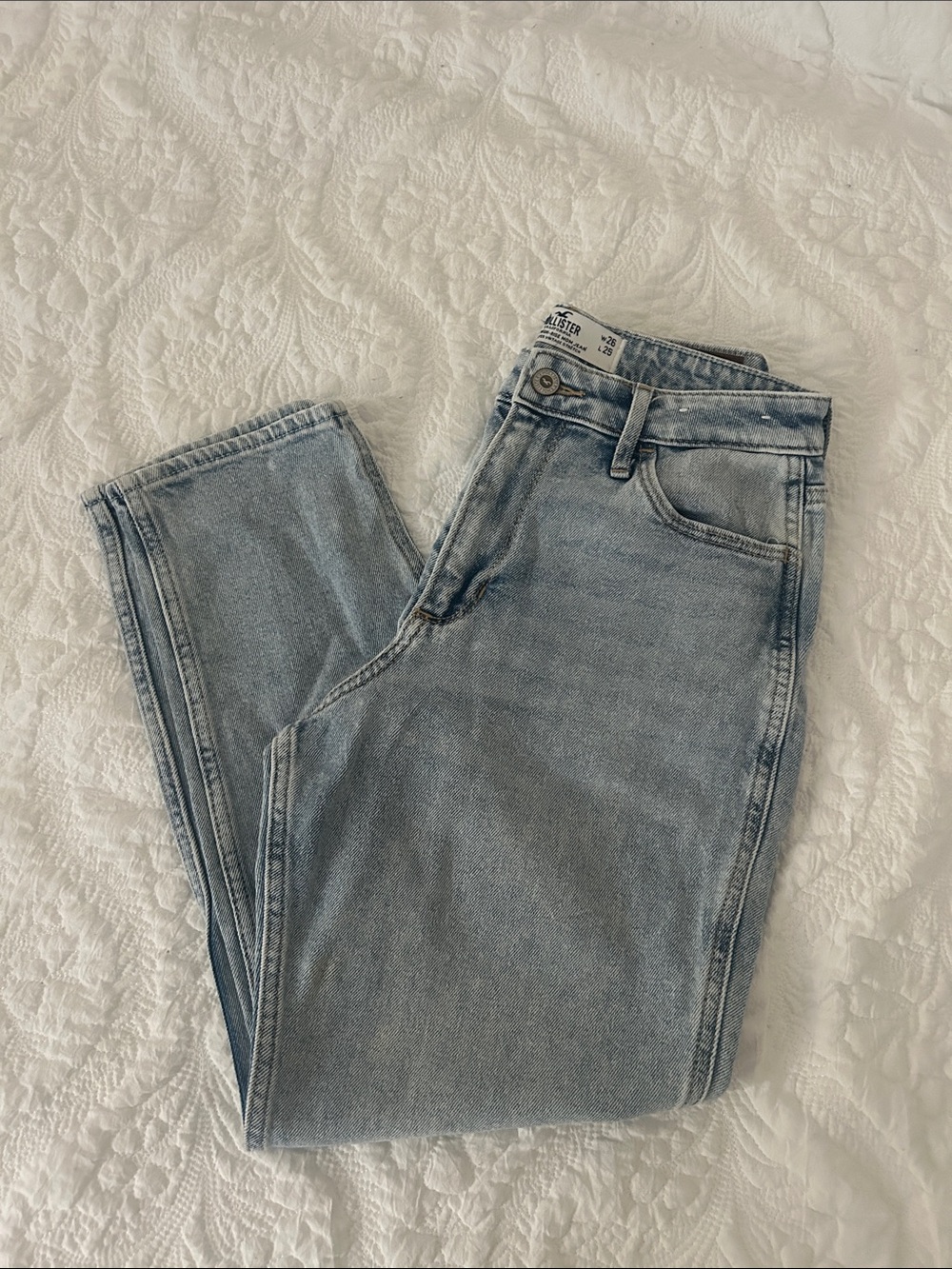 Hollister Light Blue High-Rise Women's Jeans